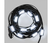 Catena lineare 10 Strobo Led